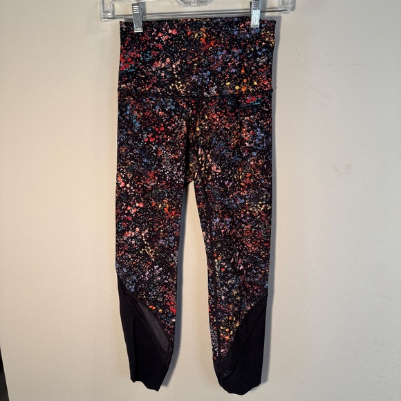 Lululemon Wunder Under Hi-Rise Legging Size 4 Flowerescent Multi 32" Long - Picture 14 of 14